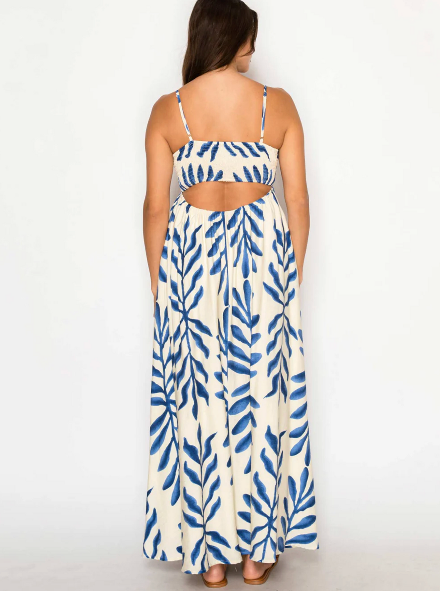 AEGEAN FERN MAXI DRESS