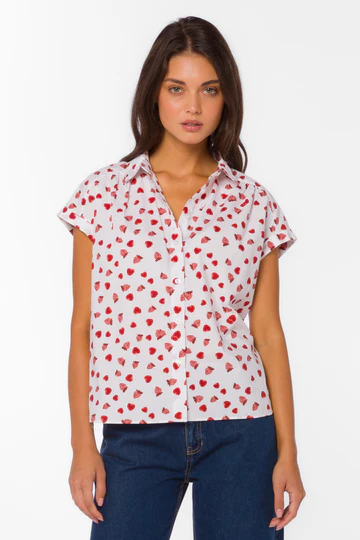BABAS STRAWBERRY FIELDS SHIRT