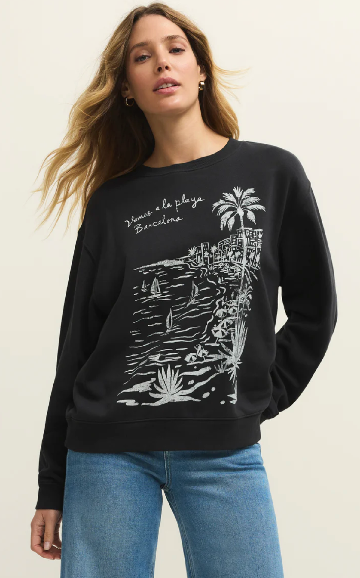 LA PLAYA BOYFRIEND SWEATSHIRT