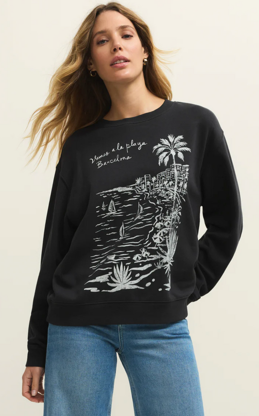 LA PLAYA BOYFRIEND SWEATSHIRT
