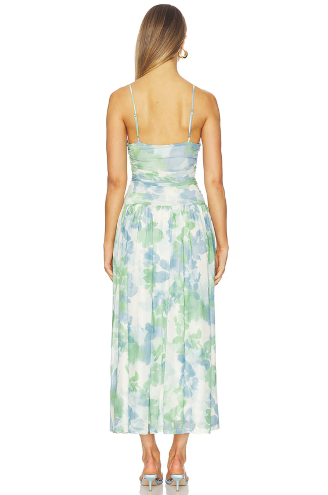 CARRIE MESH MAXI DRESS