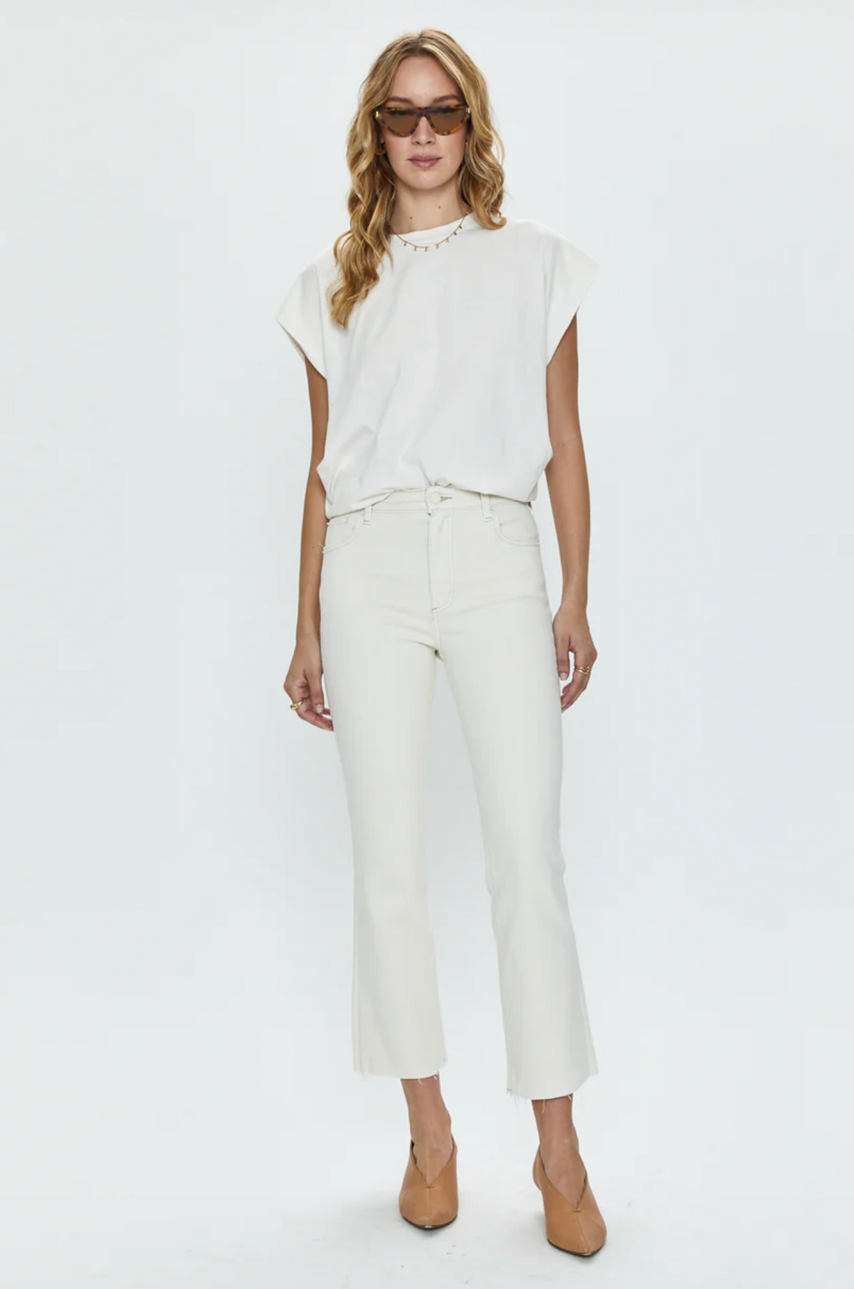LENNON HIGH RISE CROP BOOT JEAN