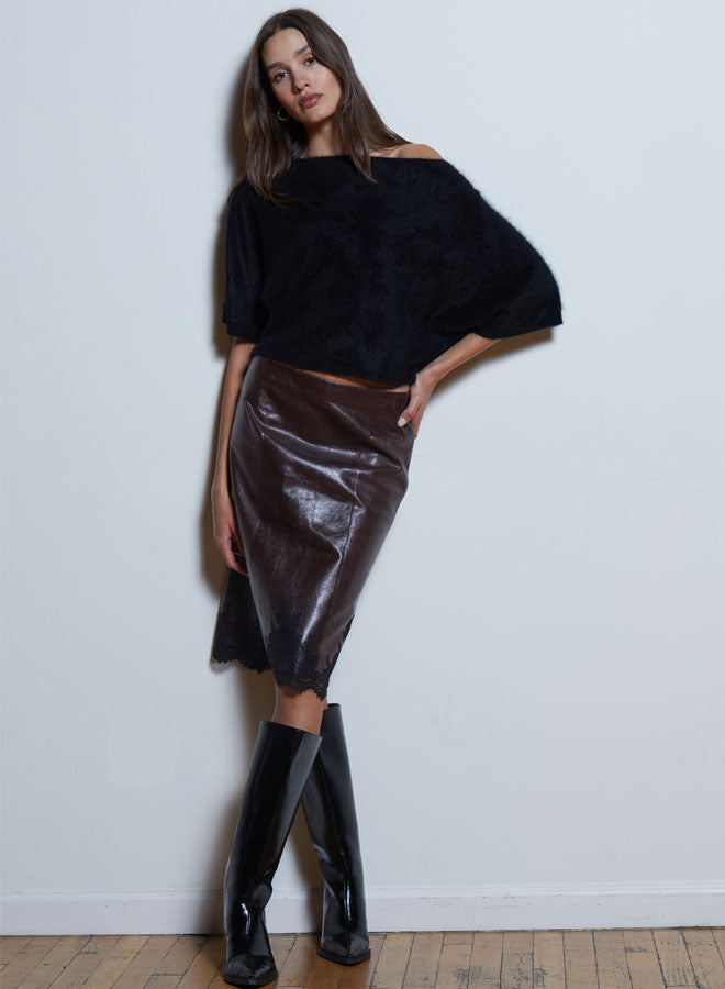 Off the Shoulder Batwing Dolman
