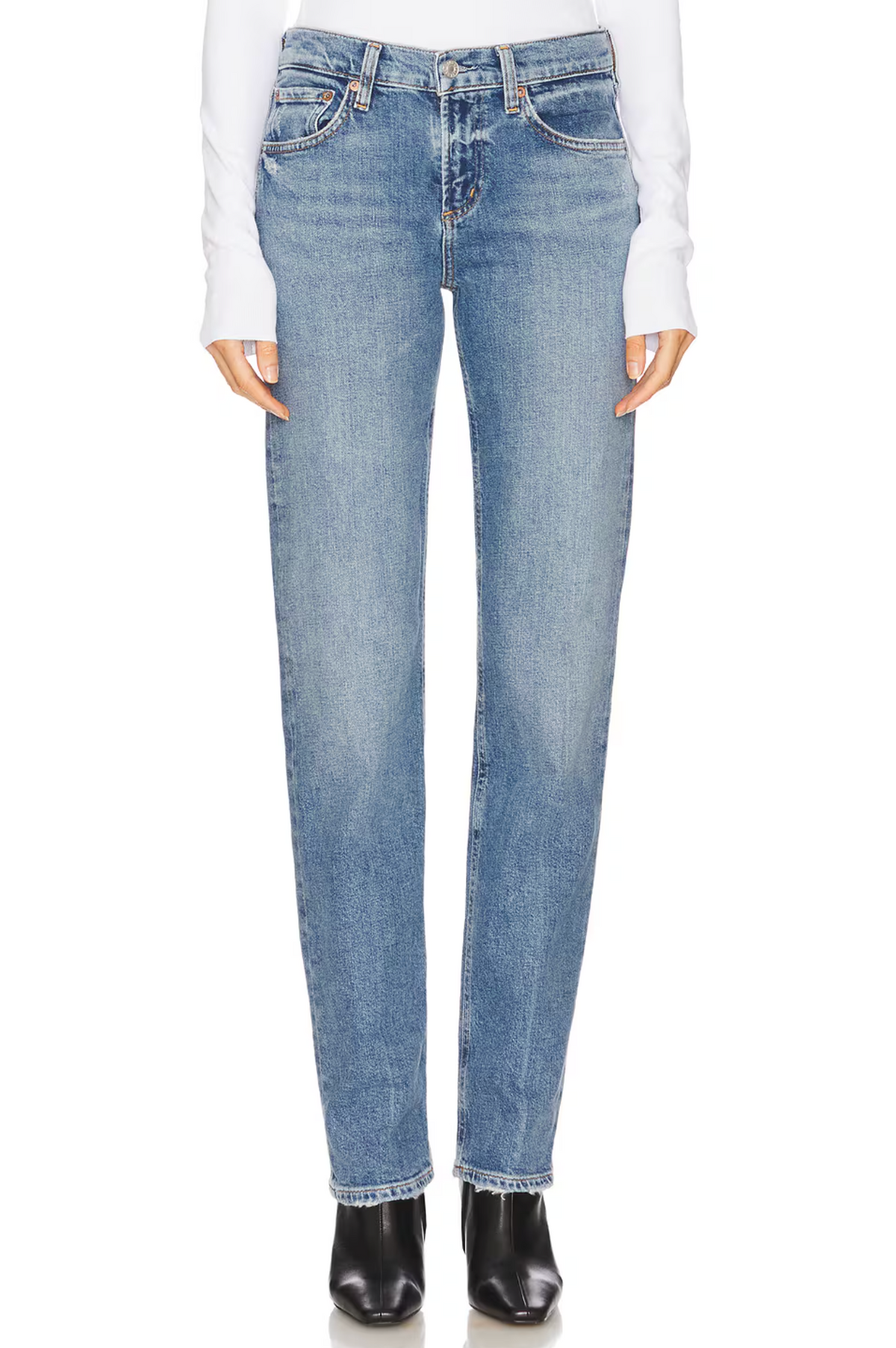 LOW RISE SLIM JEANS