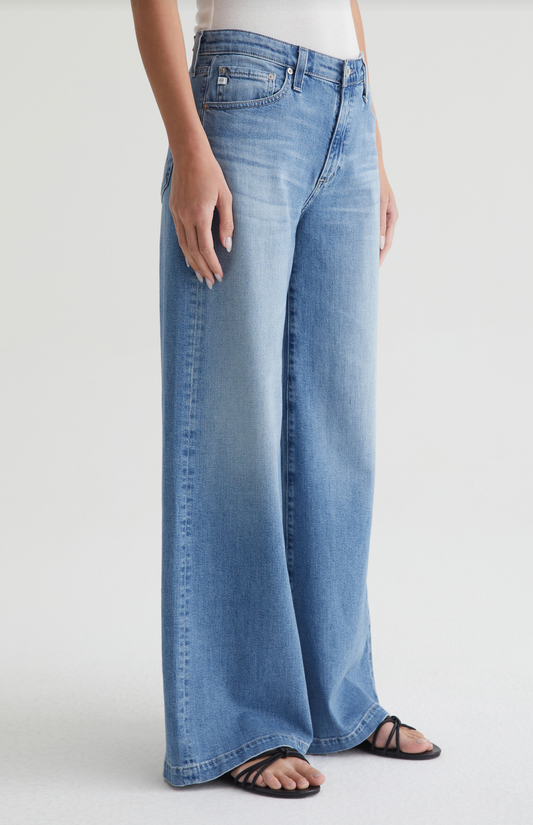 LEANA MID RISE PALAZZO JEAN