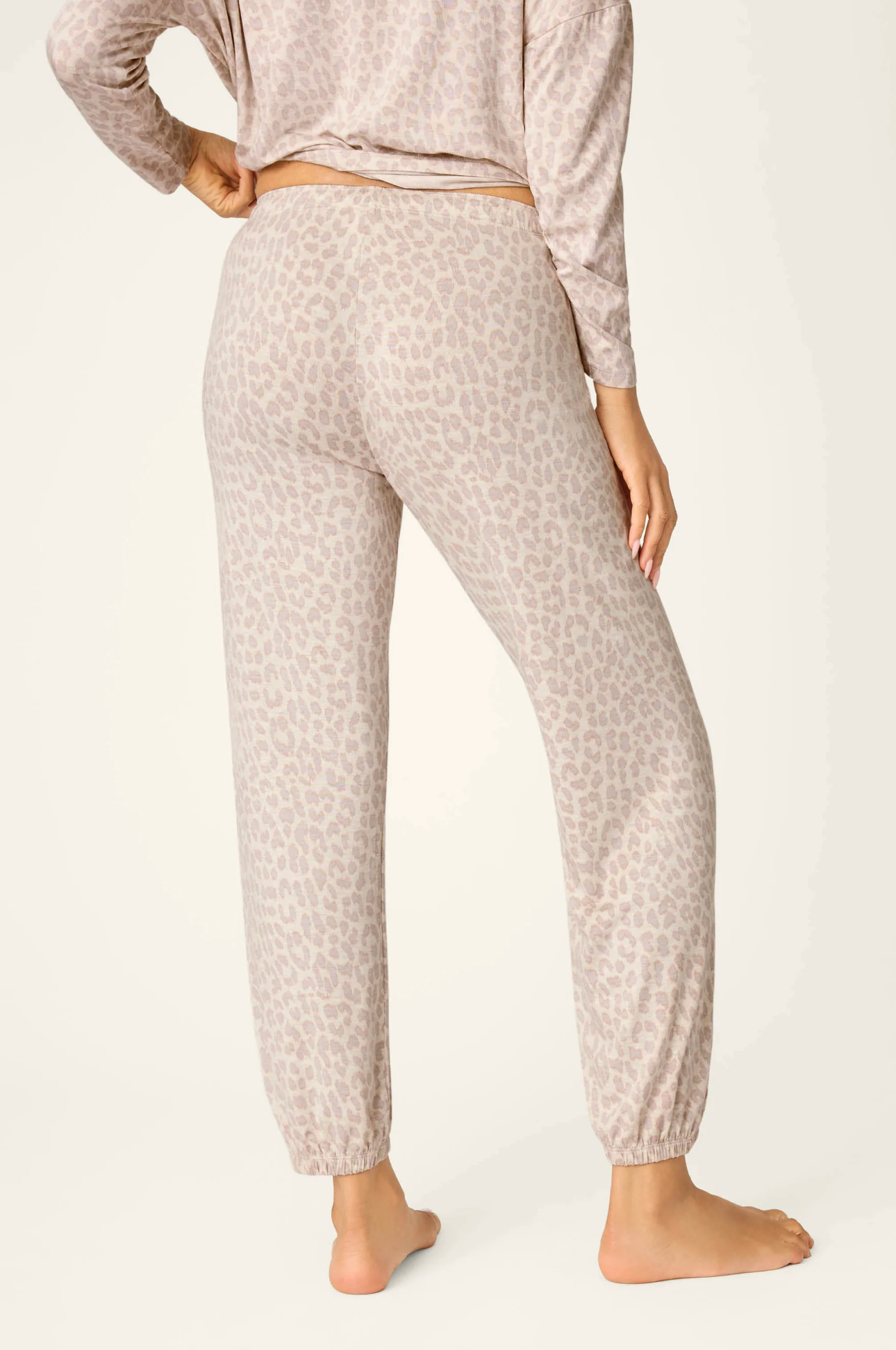 LUXE LEOPARD DREAMS BANDED PANTS