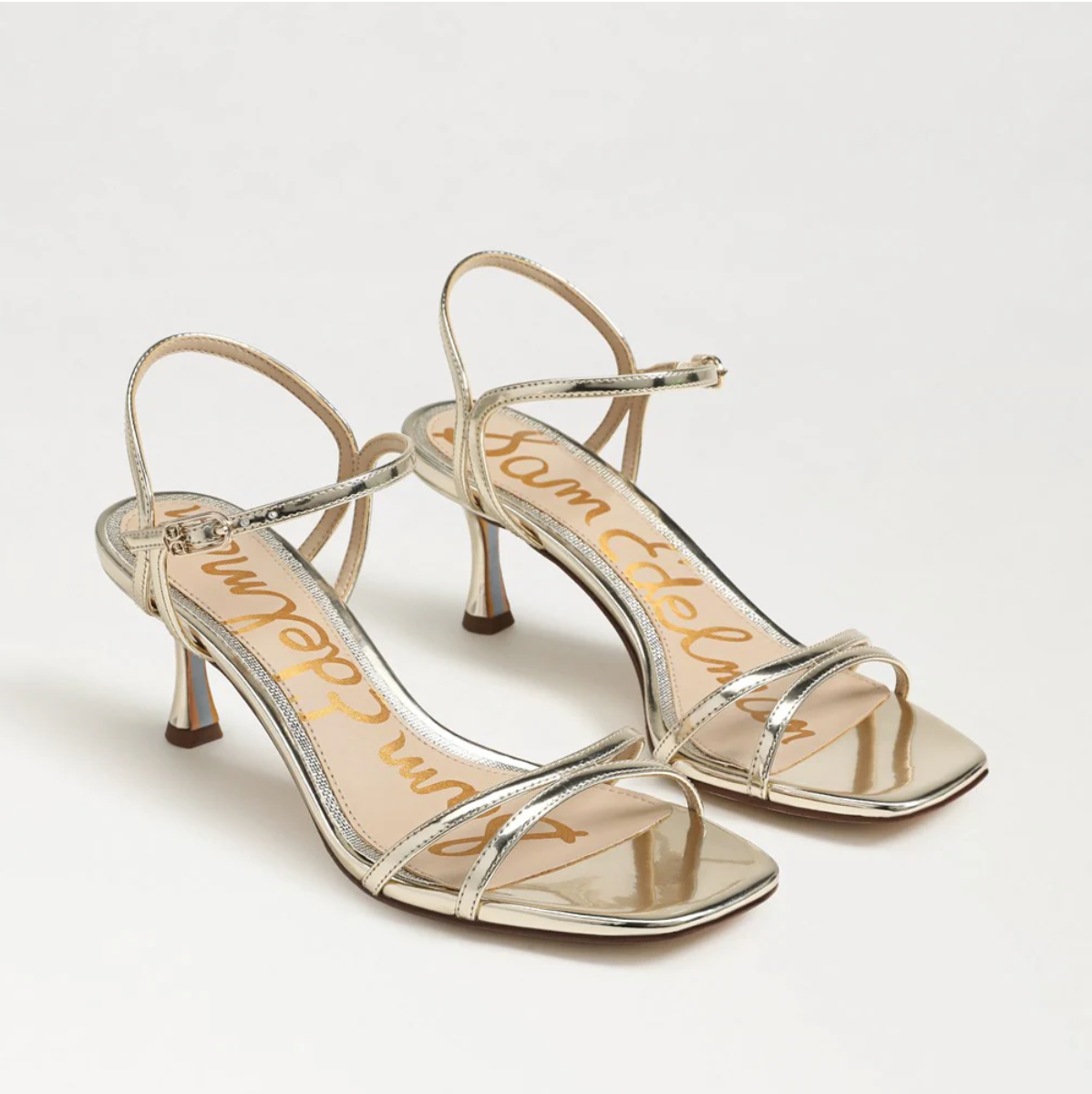 PRESLEY STRAPPY KITTEN HEEL SANDAL