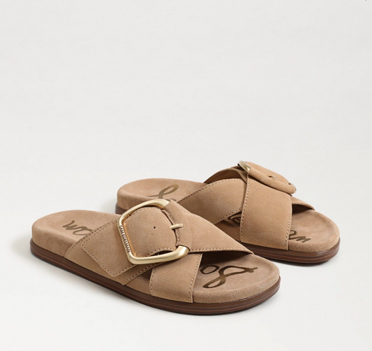 DARLA BUCKLE SLIDE SANDAL
