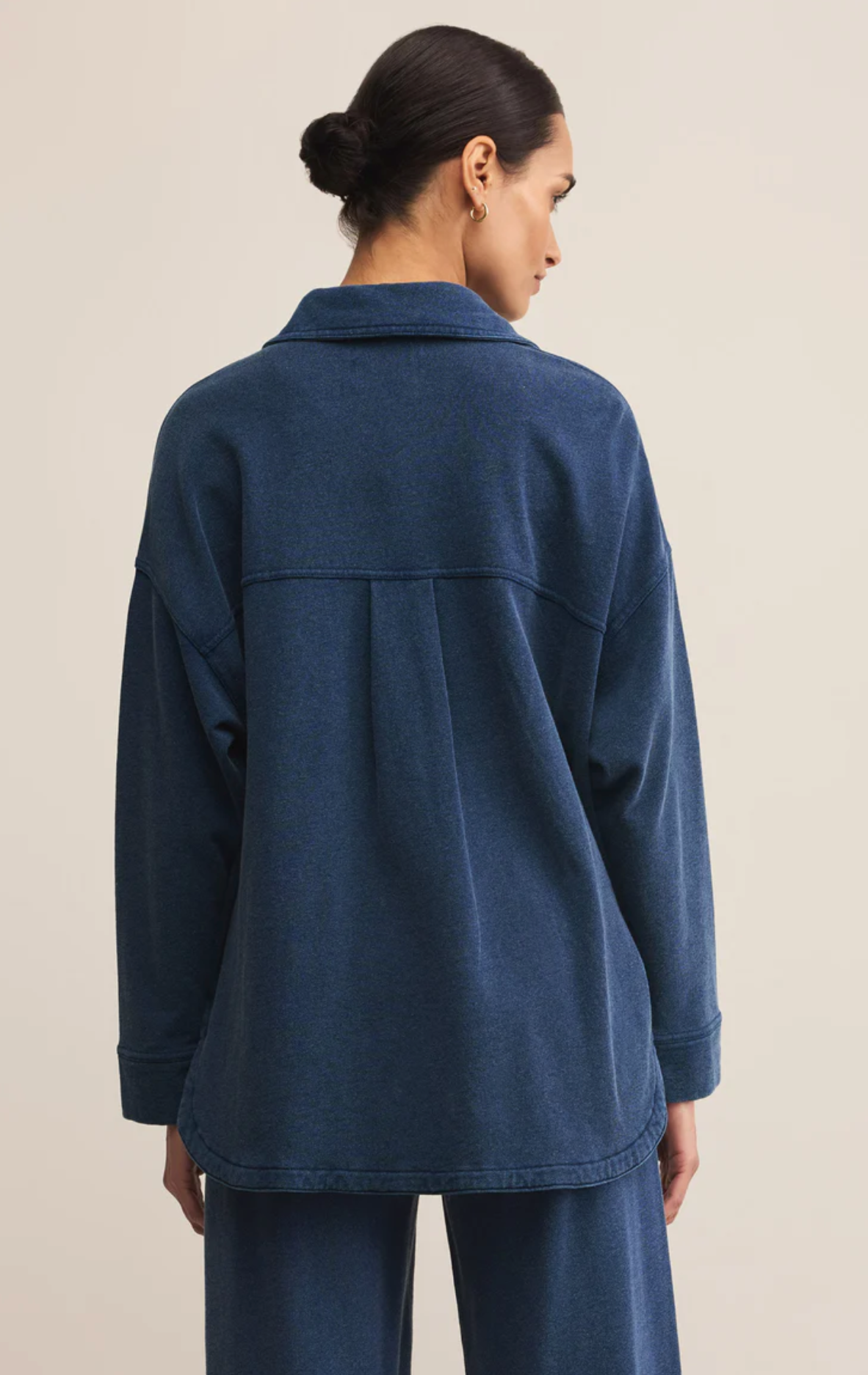 ALL DAY KNIT DENIM JACKET