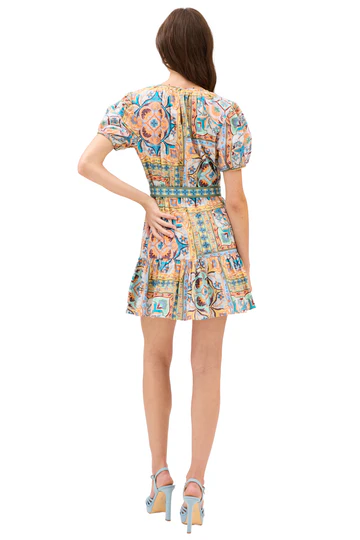 ISABELLA DRESS SCARF PRINT