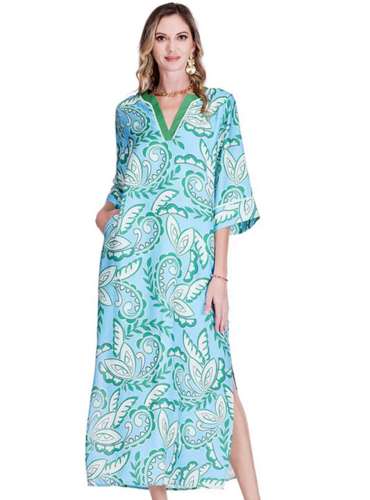 TRIMMED MAXI