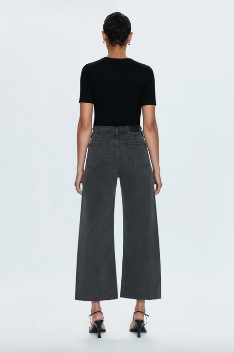 PENNY CROP HIGH RISE WIDE LEG