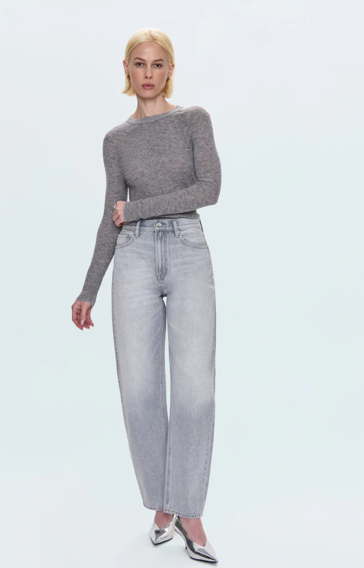 WES HIGH RISE BARREL JEAN