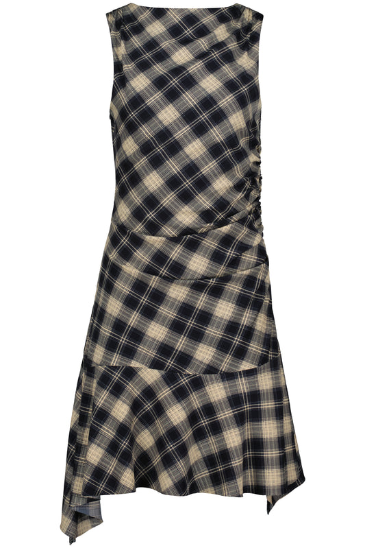 OXFORD MIDI DRESS
