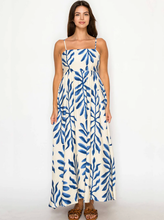 AEGEAN FERN MAXI DRESS