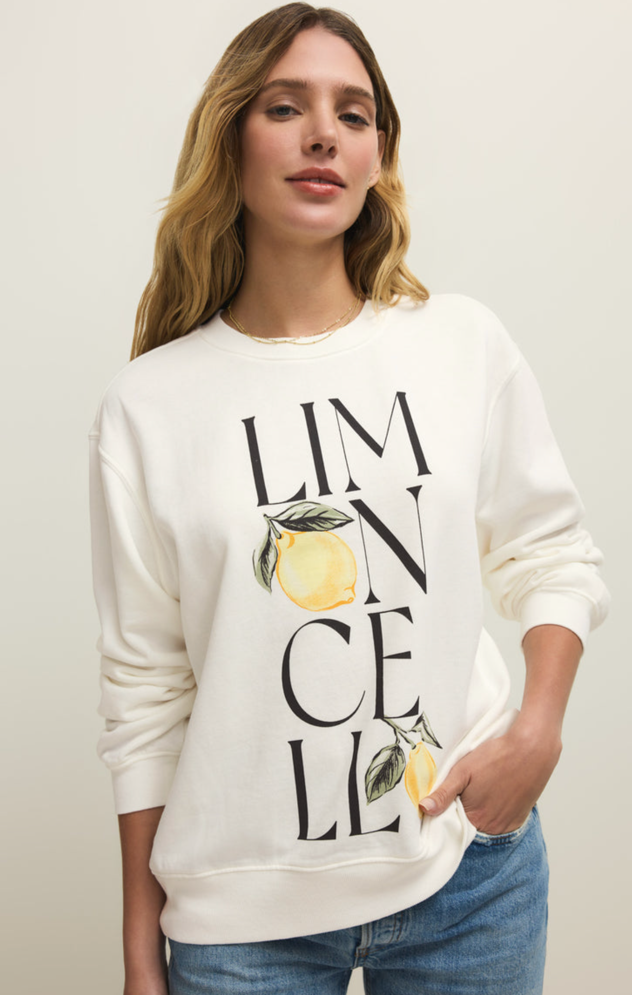 LIMON BOYFRIEND SWEATSHIRT