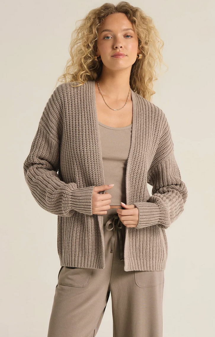 SUTTON RIB CARDIGAN