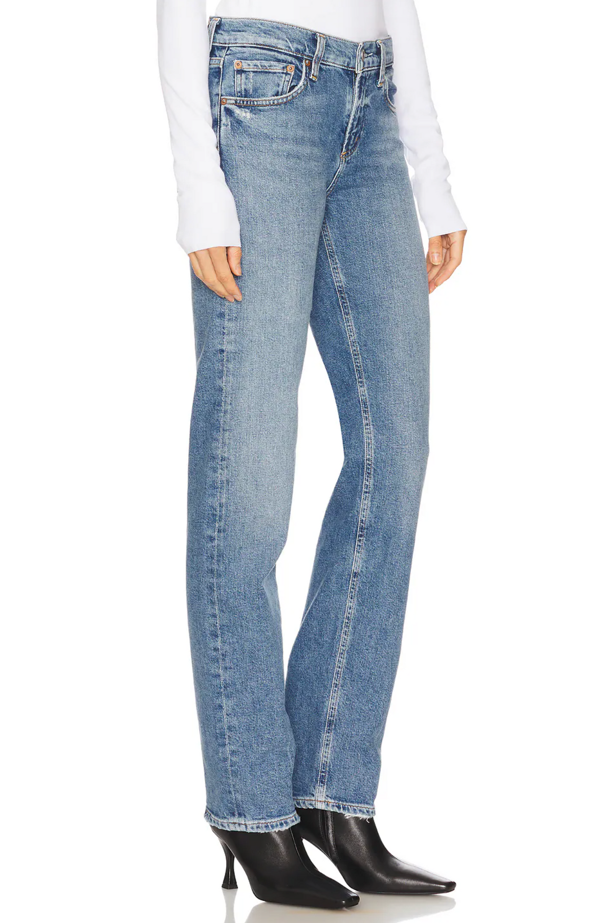LOW RISE SLIM JEANS