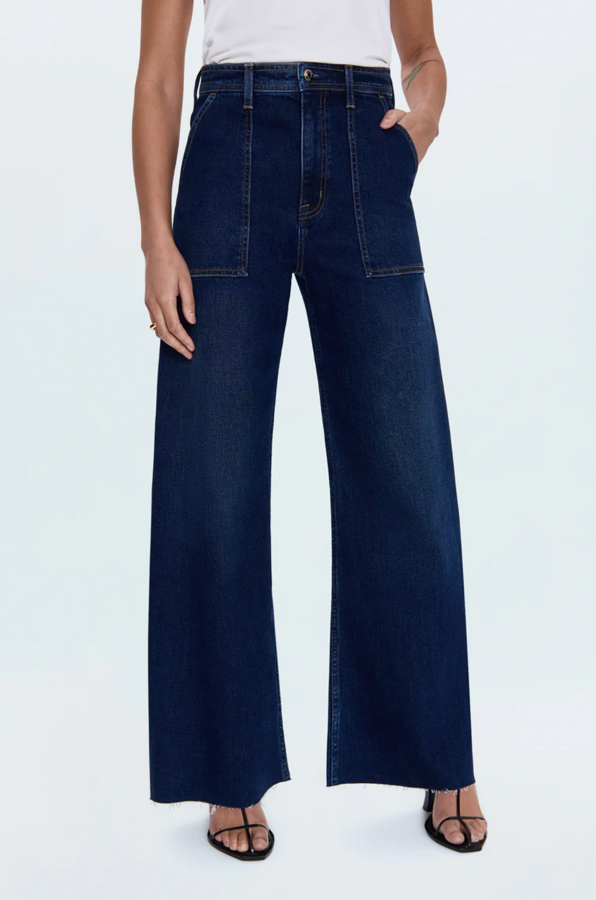 PENNY HIGH RISE UTILITY WIDE LEG