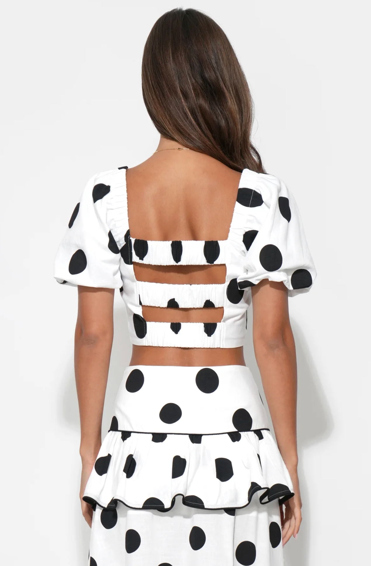 MONA BUBBLE SLEEVE TOP