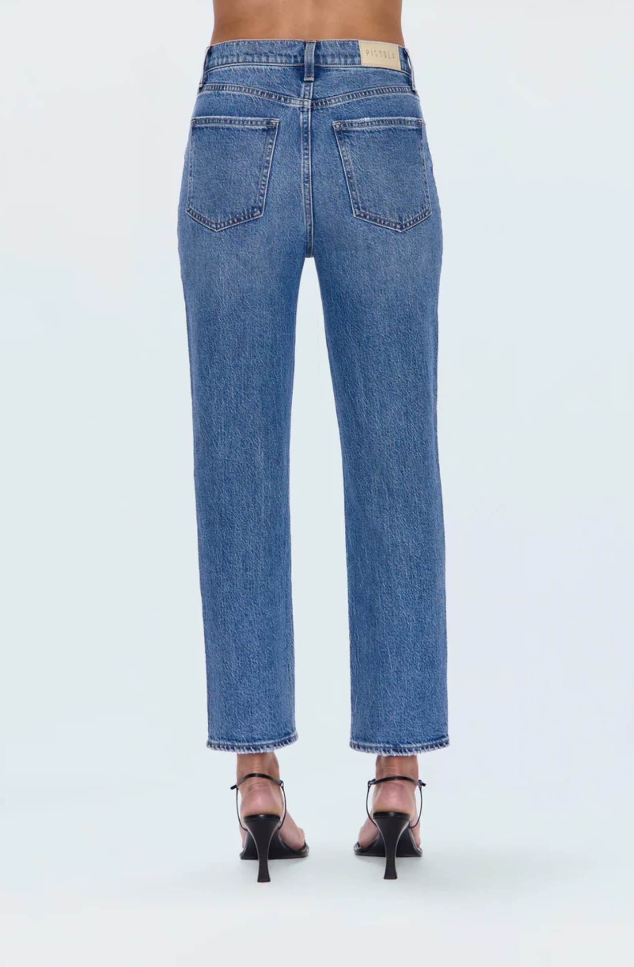 BRI HIGH RISE SLIM STRAIGHT JEAN