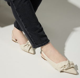 VIOLET SLINGBACK FLAT