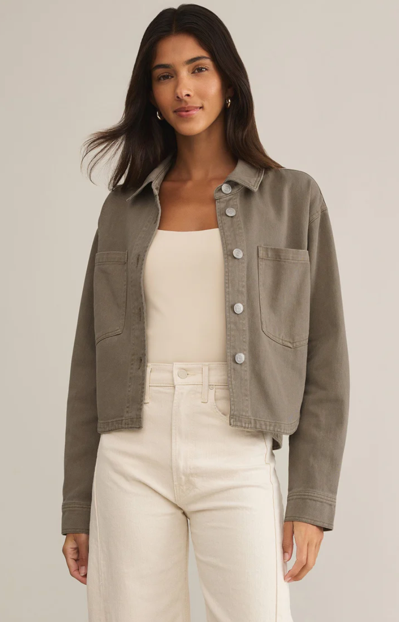 ALL DAY CROPPED DENIM JACKET