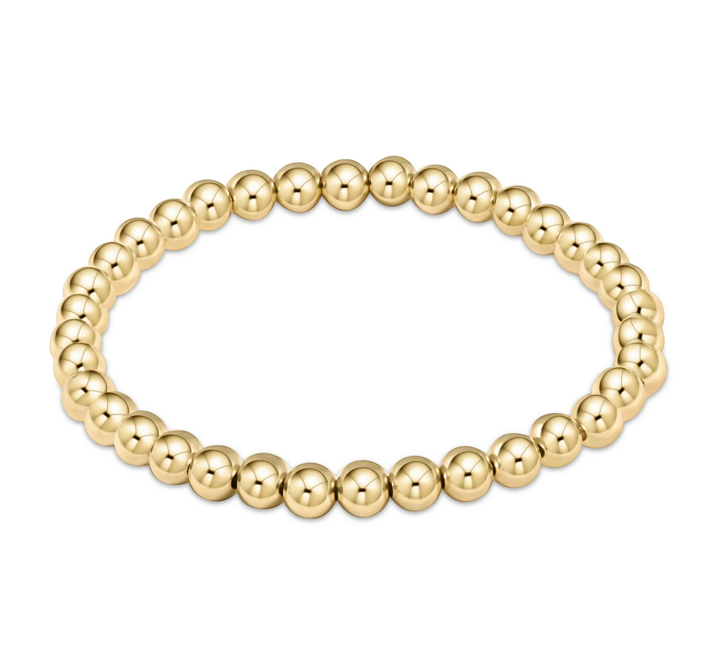 CLASSIC GOLD 5MM BEAD BRACELET
