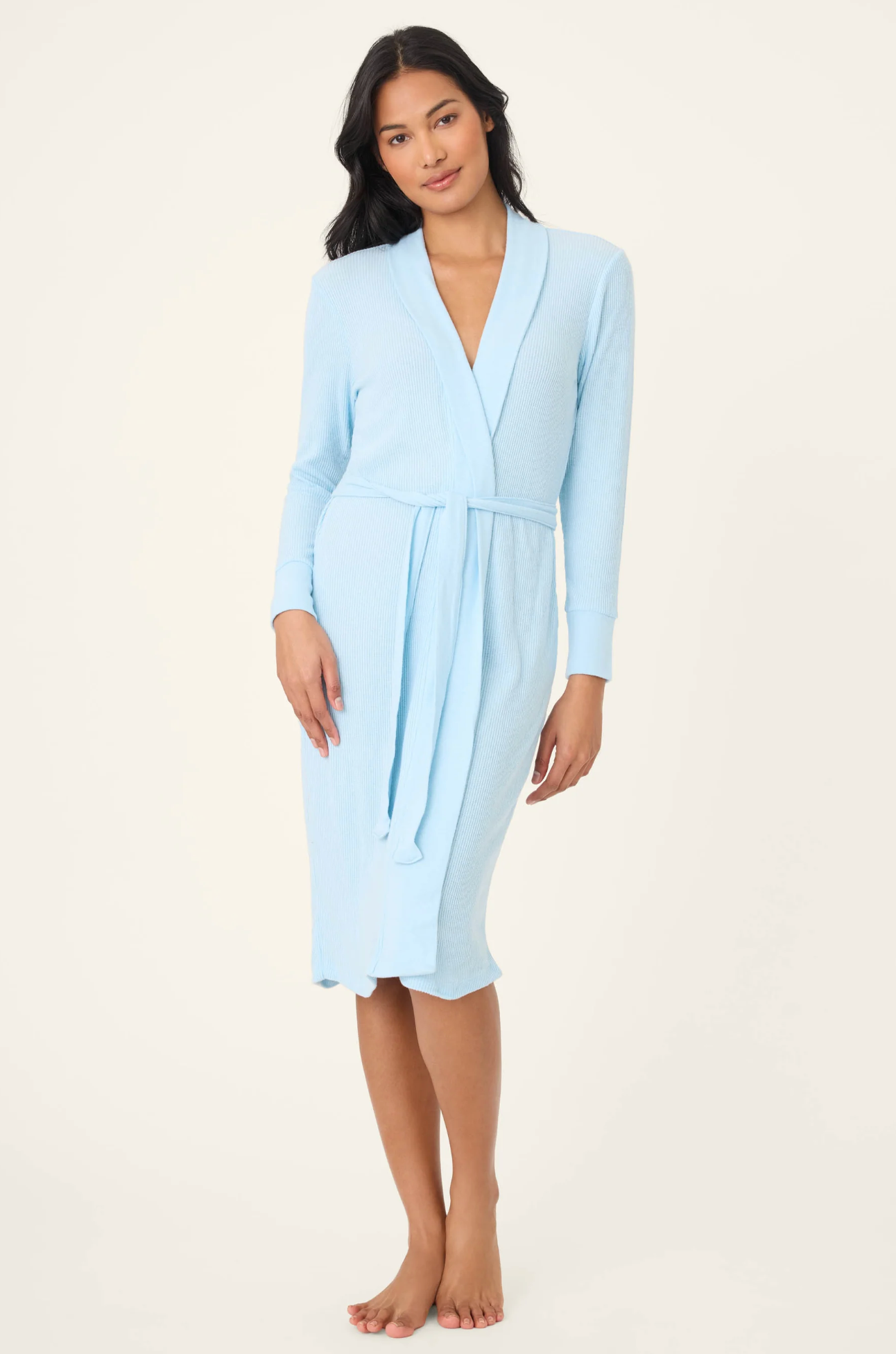 TEXTURED ESSENTIALS ROBE