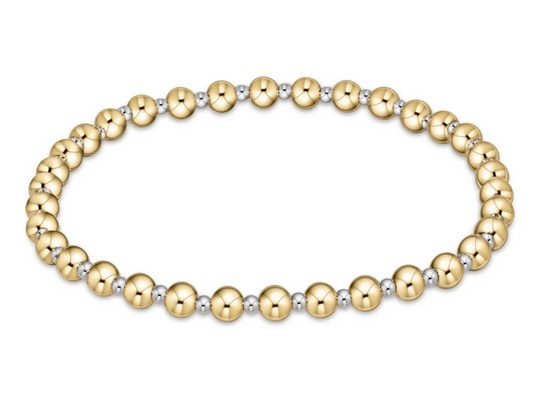 CLASSIC GRATEFUL PATTERN BEAD BRACELET