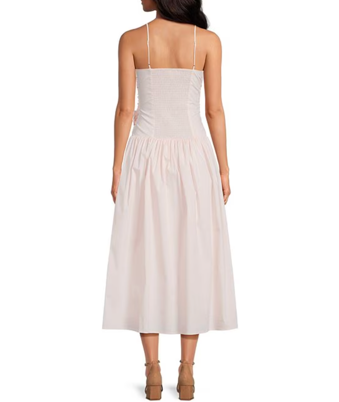 HARLOWE RUCHED MIDI DRESS