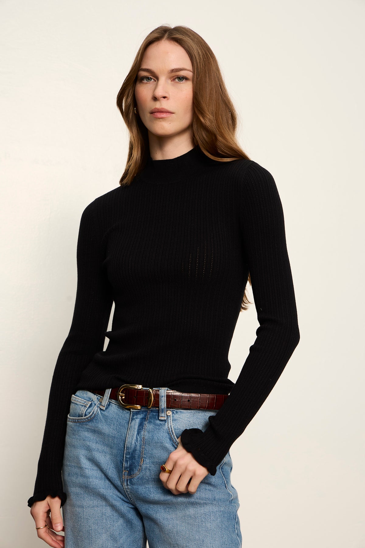 ESSENTIAL KNIT L/S TOP