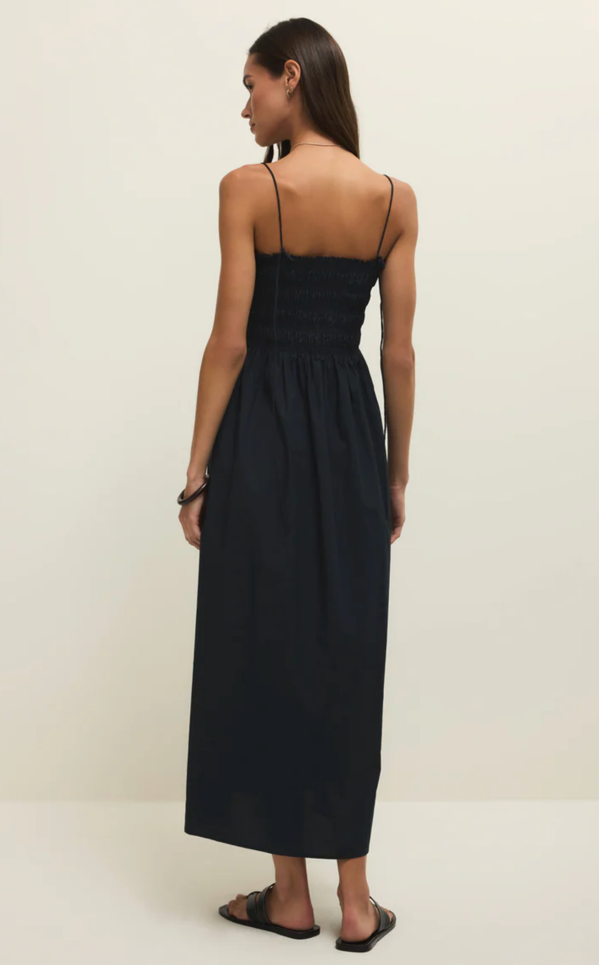 CORNELIA POPLIN MAXI DRESS