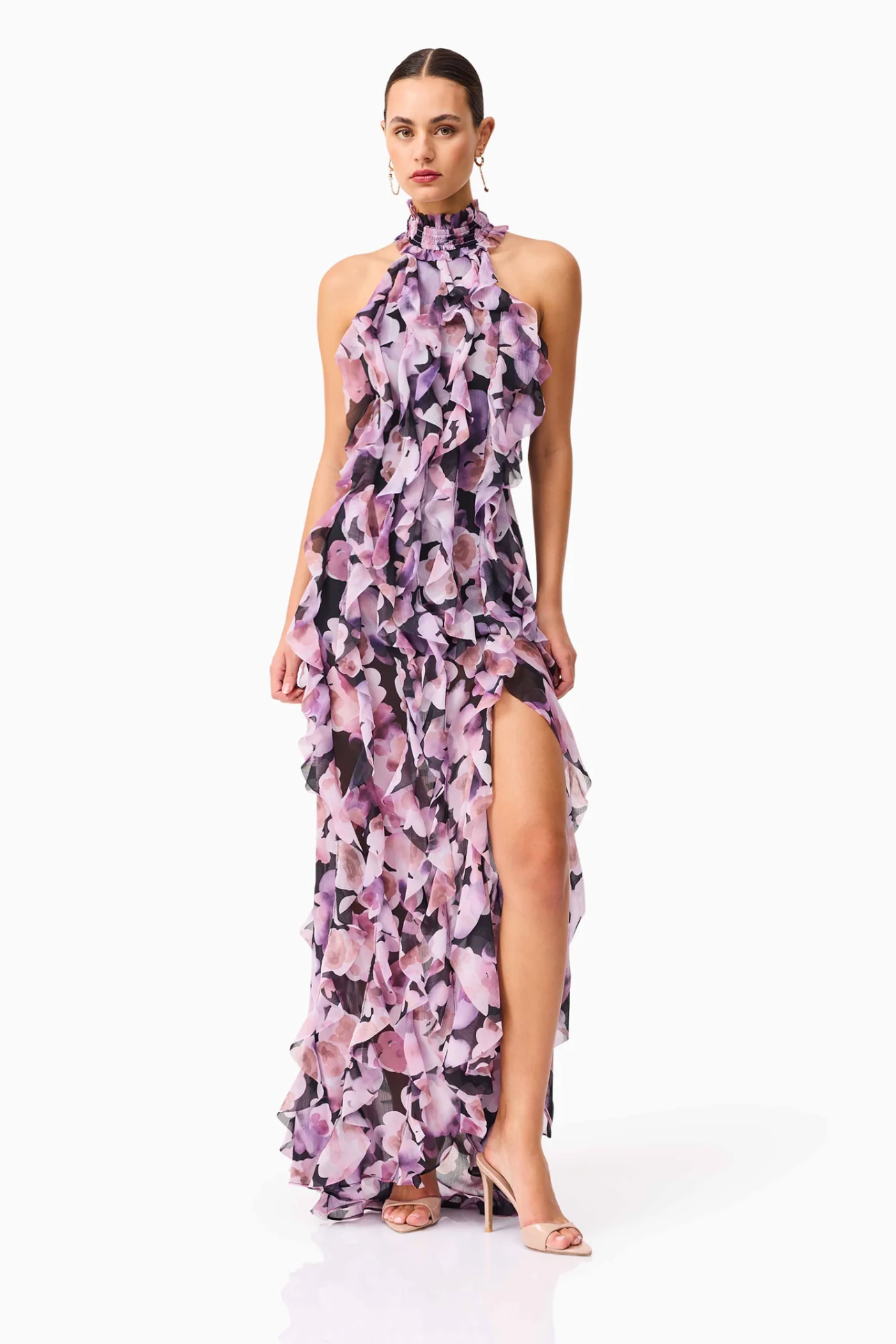 SOLENE HALTER GOWN