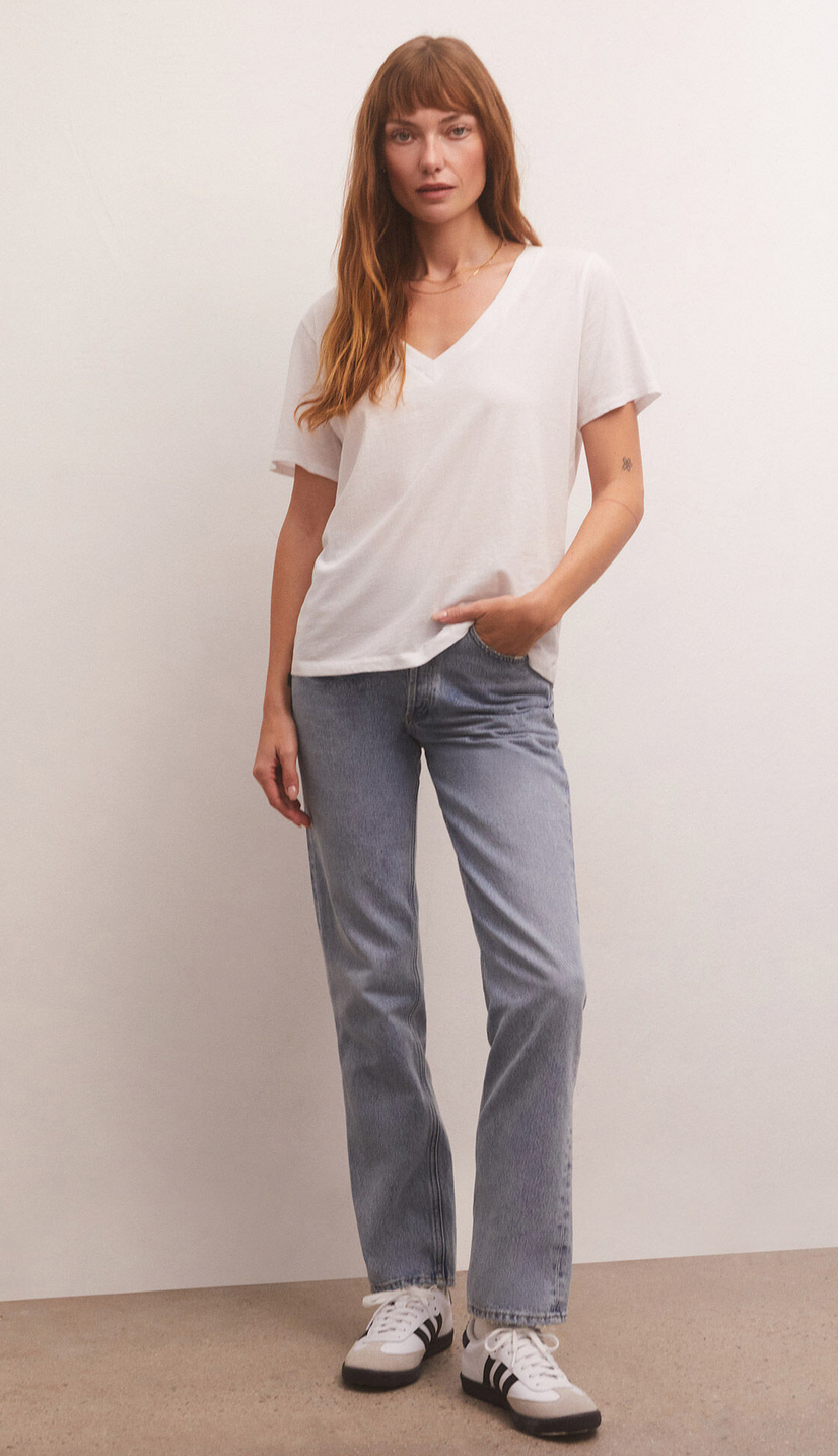 GIRLFRIEND V-NECK TEE