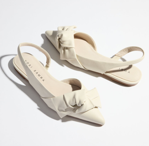 VIOLET SLINGBACK FLAT