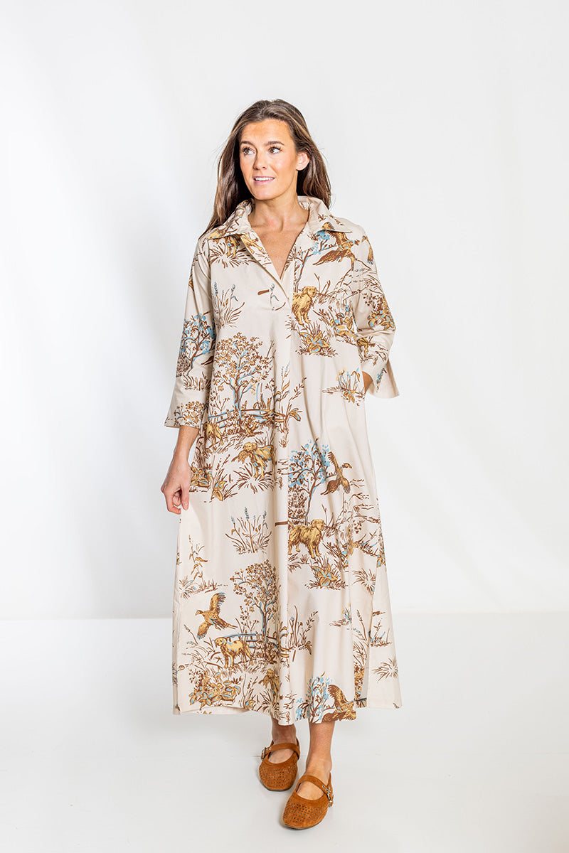 Maple Field & Feather© Ruthie Shirt Dress Long