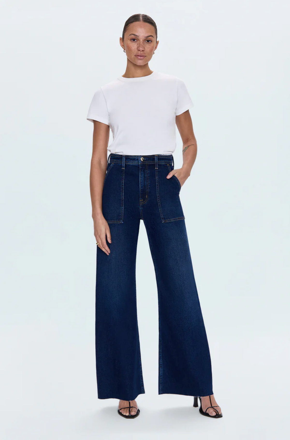 PENNY HIGH RISE UTILITY WIDE LEG
