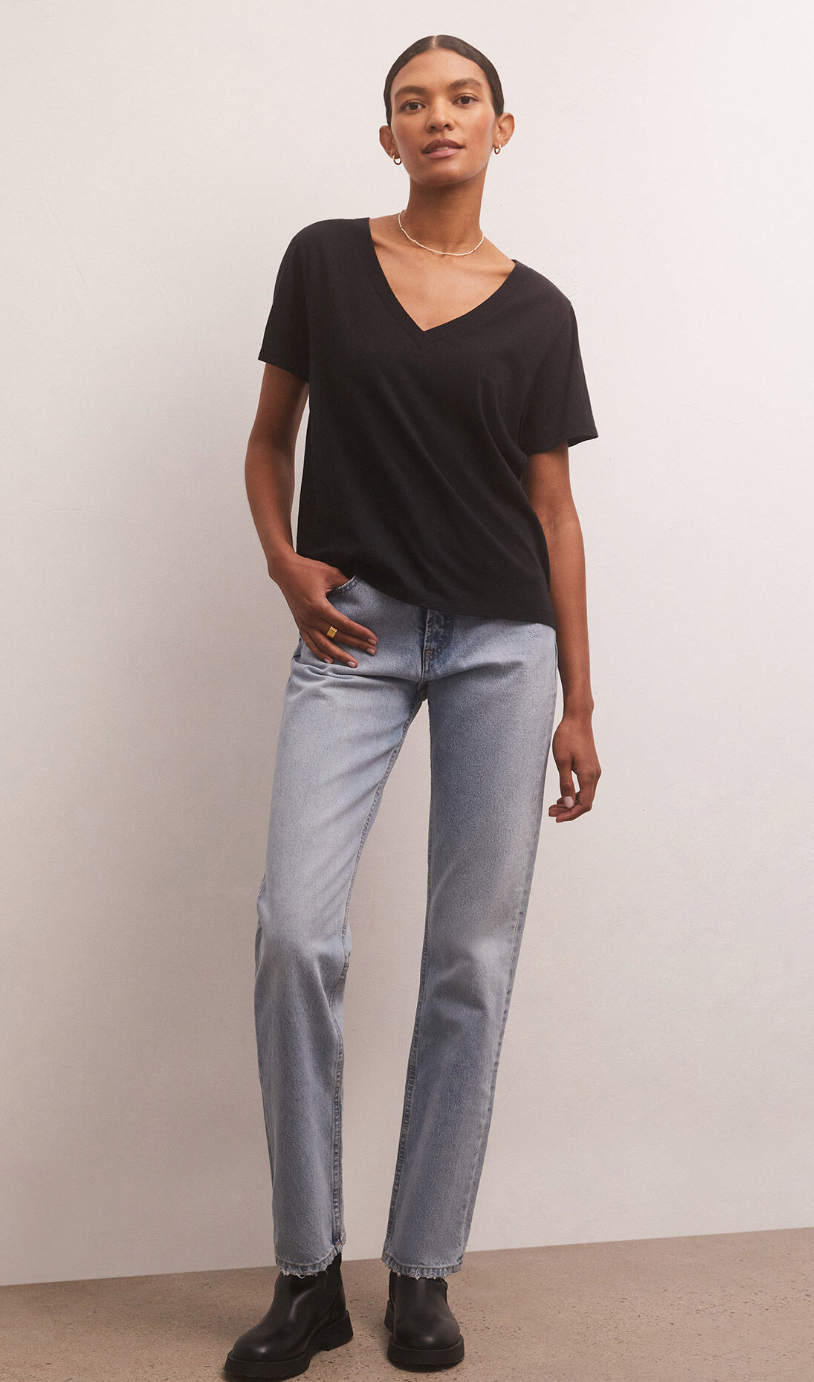 GIRLFRIEND V-NECK TEE