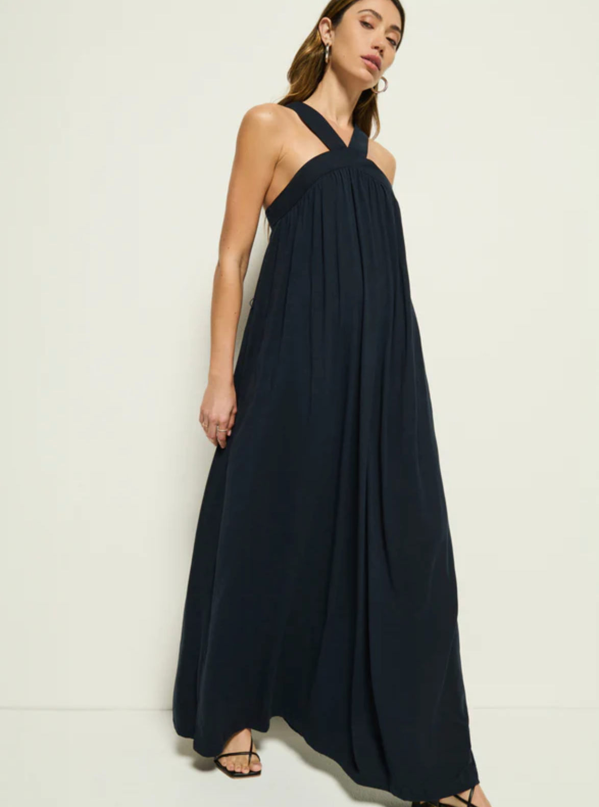 BRIELLE HALTER DRESS
