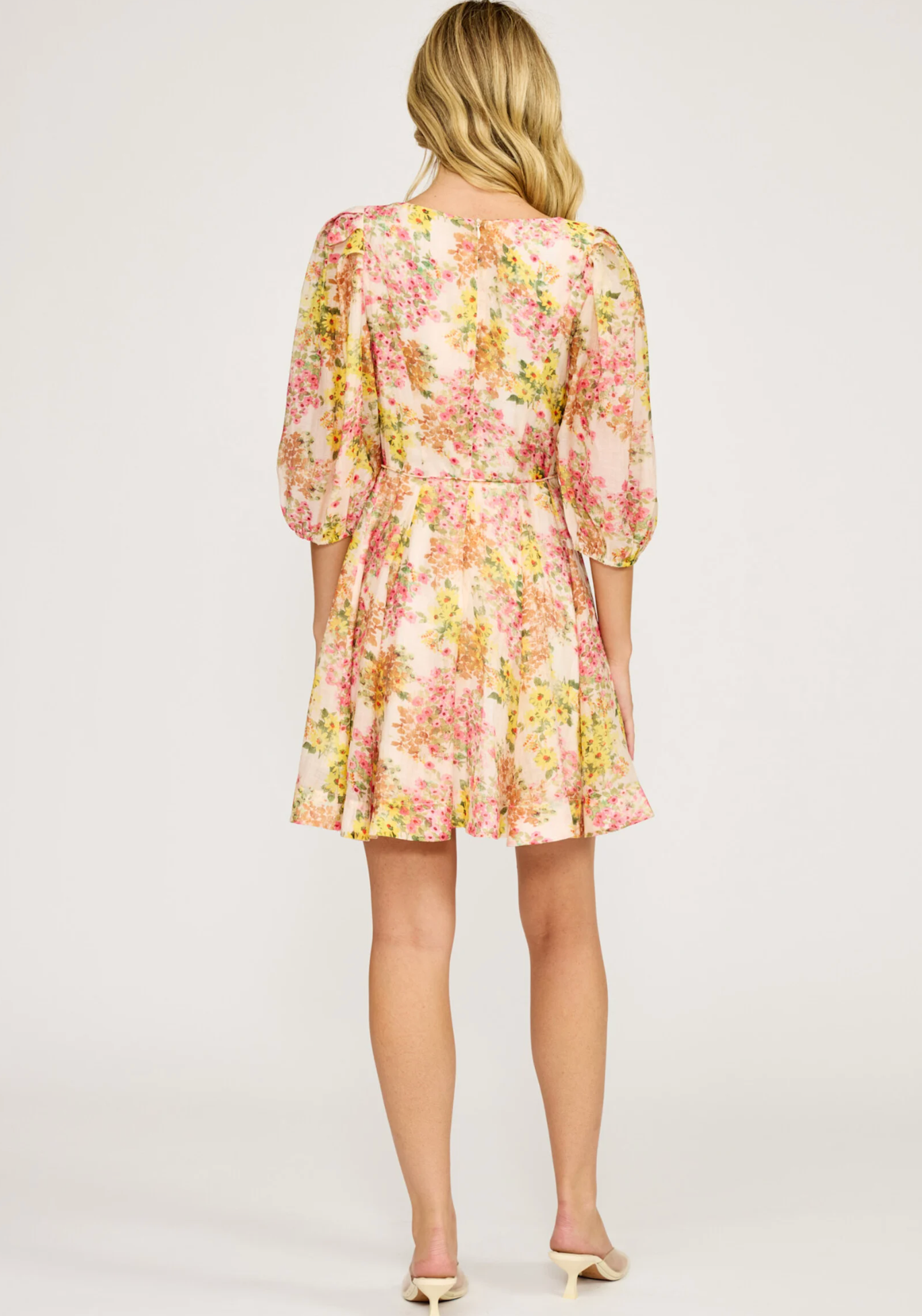 ALEXIS BELTED DRESS
