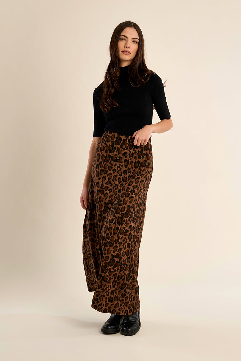 LADIES KNITTED SKIRT
