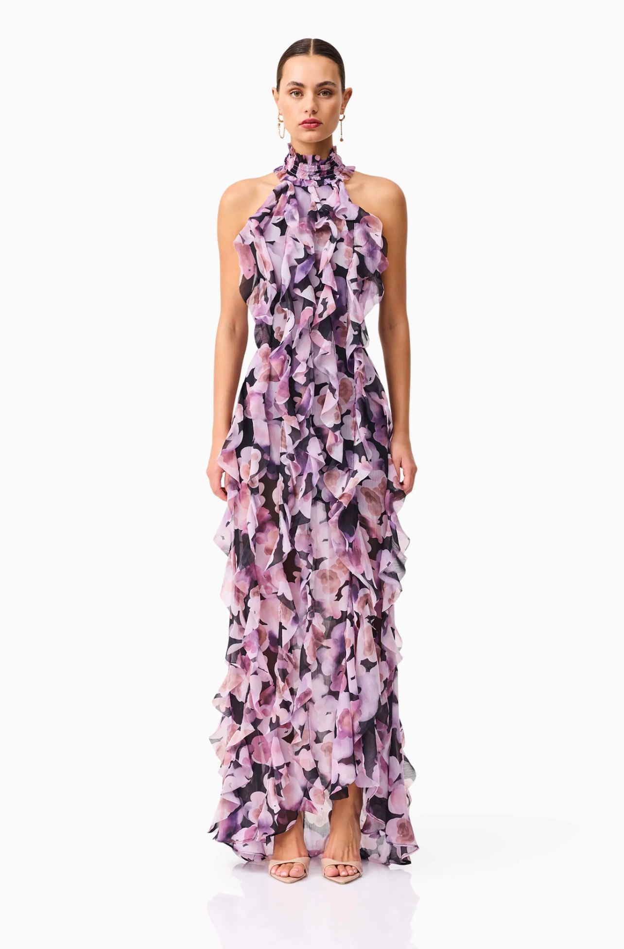 SOLENE HALTER GOWN