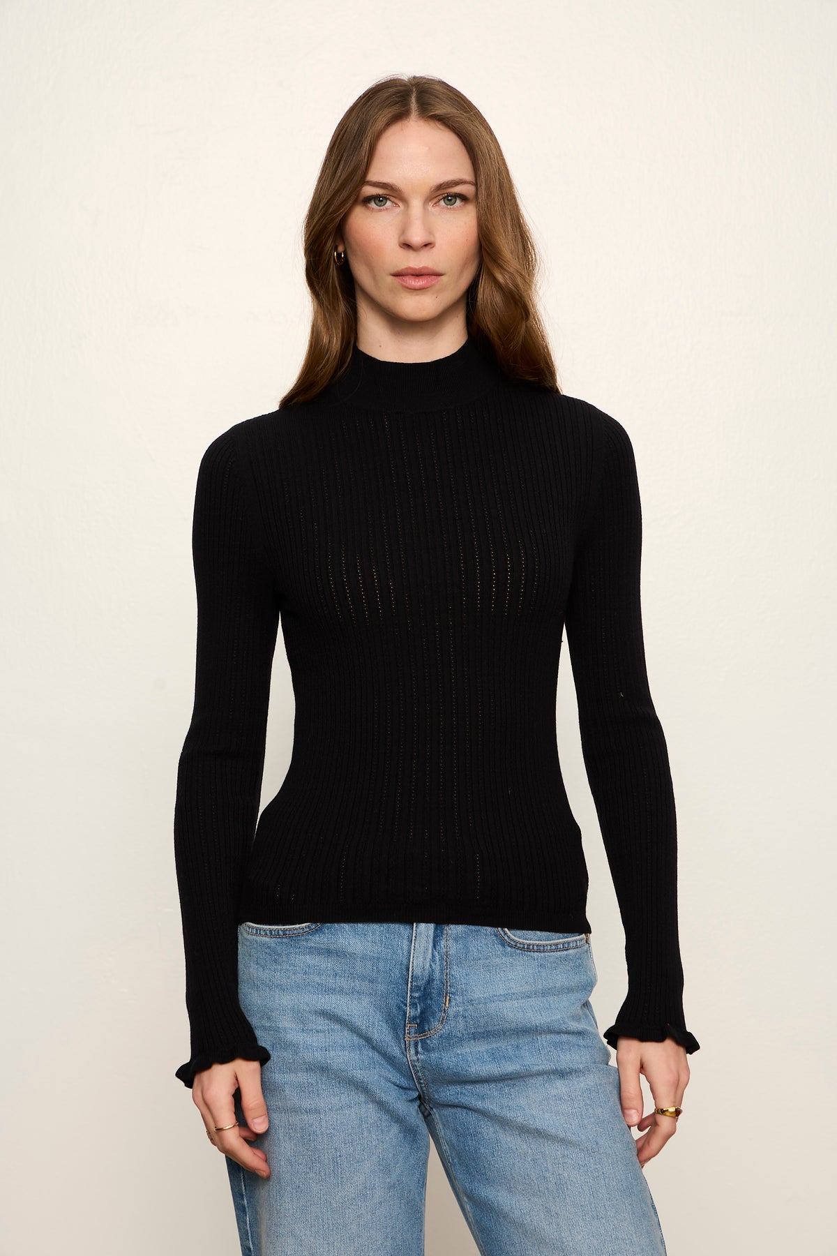 ESSENTIAL KNIT L/S TOP
