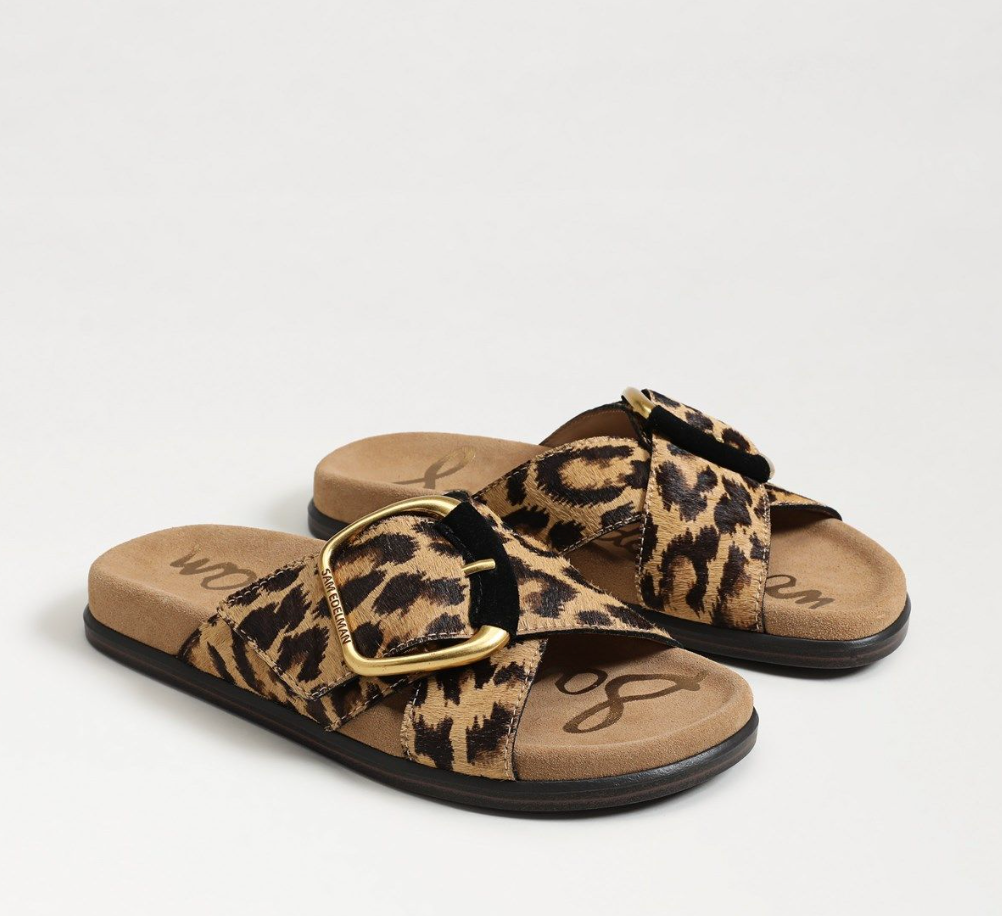 DARLA BUCKLE SLIDE SANDAL