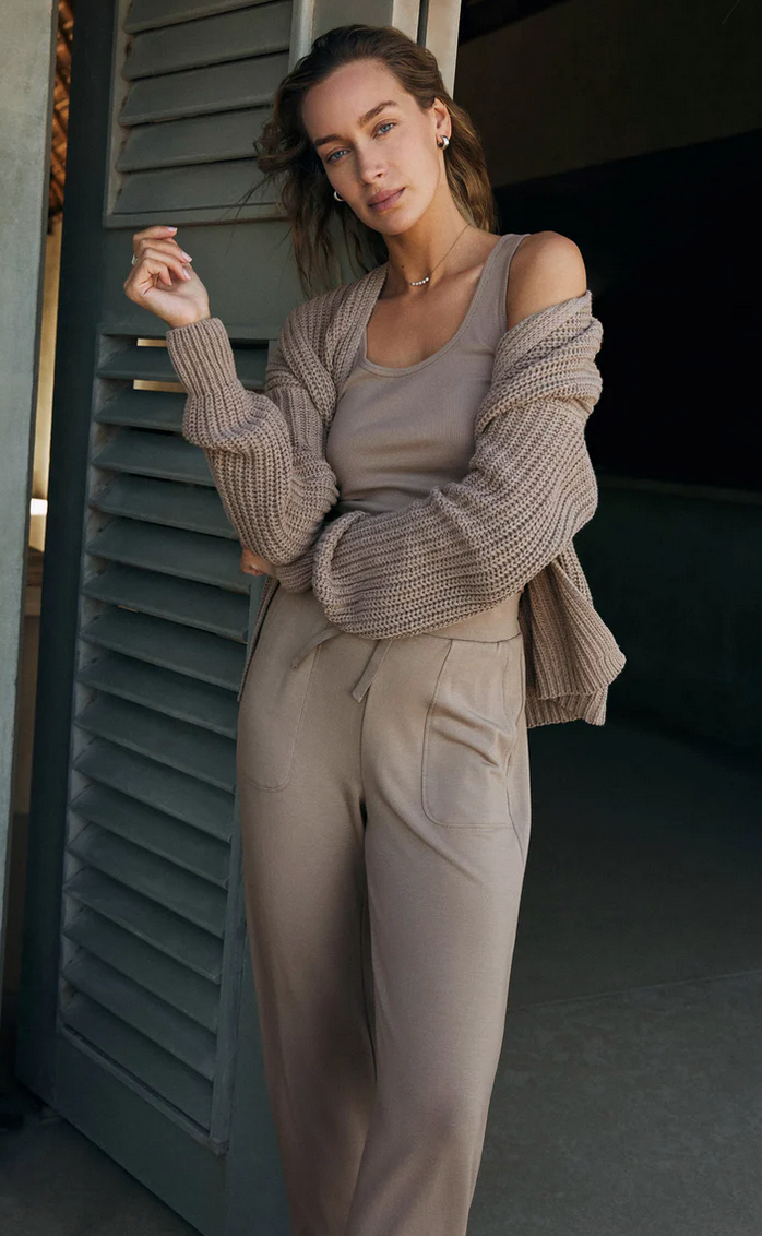 SUTTON RIB CARDIGAN