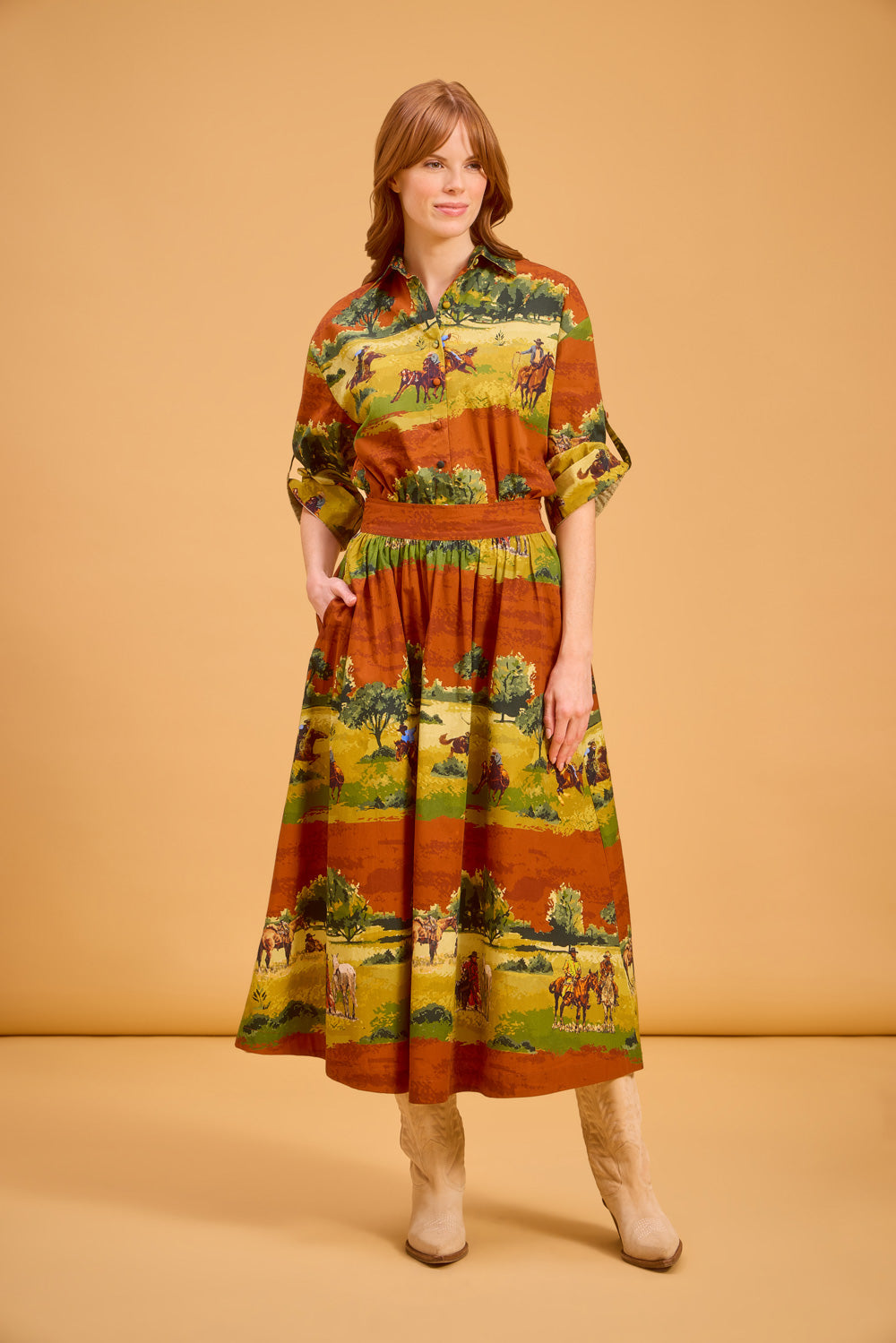 Kit Skirt, Ranching